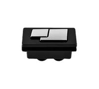 Toilet Button - Flush Button | Universal Toilet Tank Buttons Replacement | ABS Stainless Steel Flexible Push Control For Most Bathrooms, Round & Square Styles Precise Fit Easy Repair Water Saving