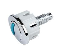 Toilet Button - Flush Control | Flush Lever, Round/Oval Shape, Drain, European Export Standard Buttons, Electroplated Bathroom Accessory, Washroom Seat, Multiple Shape Options