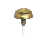 Toilet Button for Twyford Siamp Optima 49 Flush Valve - ABS Bathroom Replacement Part with Chrome/Black/Gold/White Options (28g)(Goldbrushed+supportcover)