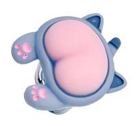 Toilet Button Presenter, Toilet Tank Button Cover,Cute Animal Butt Button Holder Decoration - Spare Parts Press Accessories for Bathroom, Decoration