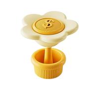 Toilet Button Press - ABS 4.5 x 4.5 x 4.5 cm Flower Shaped Flush | Aid to Support Water Tank Flush for Homes, Hospitals and Public Toilets