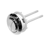 Toilet Button with Pressure Flush,Toilet Tank Button | Double Tank Valve Replacement | Flush Valve Push Button Push Button, Flush Toilet Button, Convenient Replacement