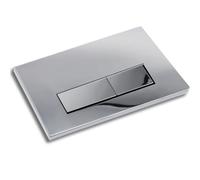 Toilet Cistern Accessory for Geberit Sigma01, UP300 and UP320, Dual Flush Function (Shiny Chrome)
