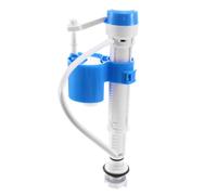 Toilet Cistern Adjustable Water Tank Entry Inlet Fill Float Valve, White-Green