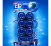 Toilet Cistern Blocks 50G Toilet Freshener Tablet Automatic Flush Block Ocean Pack Of 1