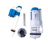 Toilet Cistern Flush Valve Toilet Drain Intake Valve Tank Fittings Inlet Flush Water Saving Piece Cistern Mechanism WC Kits(One-Pieces 24cm B2)