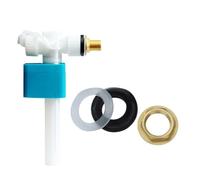 Toilet Cistern Flush Valve Toilet Tank Flush Valve Adjustable Flushing System wc Cistern Downloader Discharge(Inlet Valve-Side A)