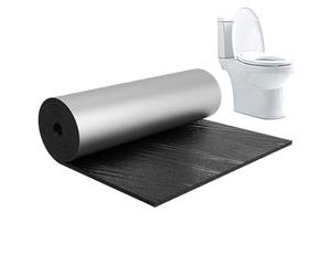 Toilet Cistern Insulation Liner, Toilet Tank Insulation Kit with Aluminum Foil Self-Adhesive Film, Anti-Condensation Toilets Tank Insulations Layer, Insulated Toilets Seat Warmer
