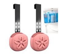 Toilet Cistern Tablet Holder 2 Pack Adjustable Silicone Hooks