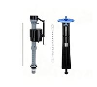 Toilet Cistern Water and Flush Mechanism Replacement Set with Quick Refilling and Powerful Flushing for Home Use Adjustable Toilet Fill Gate