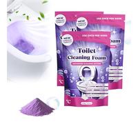 Toilet Cleaner, 2025 New Limescale Remover, Fast Acting Heavy Duty Drain Foam, Touch Free Foaming Toilet Cleaning Foaming Powder, Self Activating Powder for Toilet Bowl Cleaning (3)
