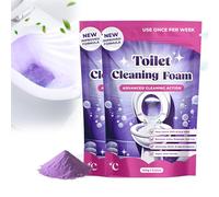 Toilet Cleaner, 2025 New Limescale Remover, Fast Acting Heavy Duty Drain Foam, Touch Free Foaming Toilet Cleaning Foaming Powder for Sparkling Clean Toilet (2)