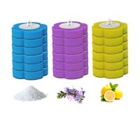 Toilet Cleaner Brush, Disposable Toilet Brush Refill 18Pcs 3 Layer Sponge Refills Brush Head for Bathroom Floor Drain Hand-washing Basin