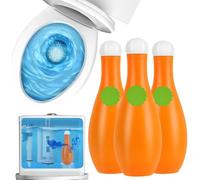 Toilet Cleaner, Cleaning Products Toilet Deodorizing Effective Cleaner, Touch Free Fizzy Foam Toilet Cleaner, Deep Fresh Cleaning, Remove Dirt and Bad Odour, Deodorizing and Descaling for Homes (3)