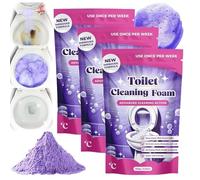 Toilet Cleaner Limescale Remover, 2025 New Limescale Fizzy foam Toilet Cleaner, Fast Acting Heavy Duty Drain Cleaners for Remove Toilet, Bathroom Dirt and Bad Odour (3)