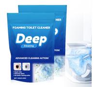 Toilet Cleaner Limescale Remover, 2025 New Toilet Cleaner, Fast Acting Heavy Duty Drain Gel, Self Activating Powder, Calcium Buildup and Rust Suitable for Cleaning Toilet, Bathroom (2Pcs)