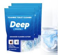 Toilet Cleaner Limescale Remover, 2025 New Toilet Cleaner, Fast Acting Heavy Duty Drain Gel, Self Activating Powder, Calcium Buildup and Rust Suitable for Cleaning Toilet, Bathroom (3Pcs)