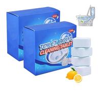 Toilet Cleaner, Toilet Bowl Cleaner Tablets, Descaler Heavy Duty, Deep Fresh Cleaning Dirt for Family (2box)