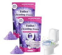 Toilet Cleaner,Toilet Cleaning Foam,No Touch Toilet Cleaning Powder,For Sparkling Clean Toilets With Zero Effort (2 Pcs)