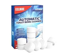 Toilet Cleaner Toilet Cleaning Tablets Toilet Cleaner with Bleach, Slow Release for Bathroom Toilet Tank - 12PCS / Box
