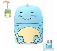 Toilet Cleaner & Toilet Deodorizer, Cute Dinosaur-Shaped Toilets Bowl Cleaner Bottle, Cleaning Bathroom Toilets Tank Cleaner, Odor Removal Stain Removal, One Bottle Lasts for 90 Days (1, Blue)