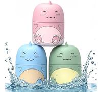 Toilet Cleaner & Toilet Deodorizer Wonder,Cute Dinosaur-Shaped Toilet Bowl Cleaner Bottle, Magic Toilet Cleaning Bottle, Bathroom Tank Cleaner with Ocean and Peach Scent (Mix-3Pcs)