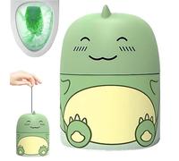 Toilet Cleaner & Toilet Deodorizer Wonder, Cute Dinosaur-Shaped Toilets Bowl Cleaner Bottle, Cleaning Bathroom Toilets Tank Cleaner, Odor Removal Stain Removal, One Bottle Lasts for 90 Days (1, Green)