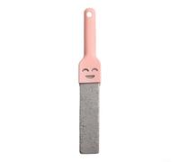 Toilet Cleaner with Natural Pumice Stone and Handle Effective for Removing Rust and Stains from Bathtubs Sinks Tiles and Garden Surfaces (Pink)