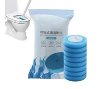 Toilet Cleaning Brush - Wall Scrubber with Handle Designed to easily remove dirt from corners and deep spots, water-soluble brush keeps clean|Wall brush for easy cleaning