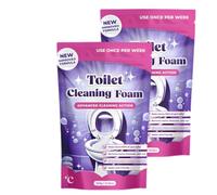 Toilet Cleaning Foam, Fizzclean Toilet Cleaner, Insta-Action Fizzclean Foam, Eliminates Stains In 20 Min, Certified Septic-Safe Formula For Limescale, Rust & Odor Removal (2)