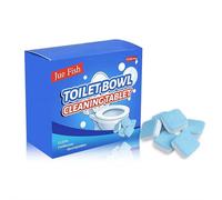 Toilet Cleaning Tablets - 12-Pack Hard Water Scale Remover for Toilets, Odor-Neutralizing & Easy Dissolve Toilet Bowl Cleaner with Baking Soda & SLS