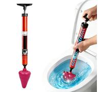 Toilet Clog - Reusable High Air Pressure Rebound Head | Toilet Clog Remover | For Household Home Laundry Apartment Garage Dorm Office Sink Drain Tube