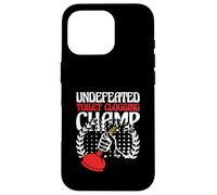 Toilet Clogger Champ Undefeated Toilet Clogging Champion Case for iPhone 16 Pro