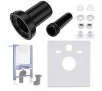 Toilet Connection Set, Compatible with Geberit Toilet Connection Pipe 152.426.46.1, for PE Pipe Diameter 90/110, Includes Toilet Connection Set, Soundproofing Set for Wall Toilet (16.002.00.0000) and