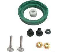 Toilet Coupling Kit, Close Coupled Toilet Cistern Kit With Gasket, Hex Nuts, Washers, Bolts, And Grommets for Repairing Toilet Tanks(With no wrench)