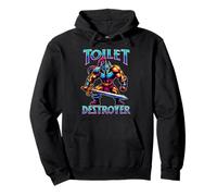 TOILET DESTROYER poop jokes dad humor poop gifts diarrhea Pullover Hoodie