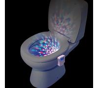 Toilet Disco Light, Motion Activated, Turn Your Late Night-Light Bathroom into an Awesome Experience, 4 Awesome Disco Lights to optomize Your Fun, Bathroom Accessory, Great for Gifts, Coolest Toilet