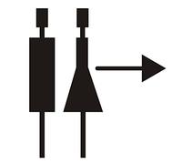 Toilet door sign, Men Women Restroom Sign with Arrow, Bathroom Directional Sign, Easy Mounting, for Office Restaurants Hotels Supermarket Supplies(A)