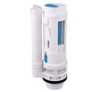 Toilet Drain Valve Double Button, Toilet Flush Buttons Dual Flush Water Saving Chrome for Ideal Cistern Tank