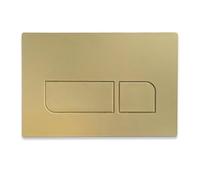 Toilet Dual Flush Plate for Concealed Cistern, Compatible with Geberit Sigma 01, 20, 30, 50, Up300&UP320 Actuator Plate (Golden)
