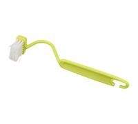 Toilet Edge Brush - S-Shaped Angled Angled Scrubber ABS Soft Bristles Compact Curved Under Rim Cleaner | Kitchen & Bathroom Hard Floor Cleaning Tool