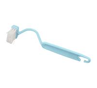 Toilet Edge Brush - S-Shaped Angled Angled Scrubber ABS Soft Bristles Compact Curved Under Rim Cleaner | Kitchen & Bathroom Hard Floor Cleaning Tool
