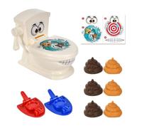 Toilet Ejection Toy, Interactive Family Game With Catapult Launch