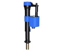 Toilet Fill Valve Bottom Entry, 8 to 12 inch, Brass Thread - PlumbEZ | For cisterns fed through the bottom, height adjustable, quiet delayed fill, stops a cistern that keeps filling