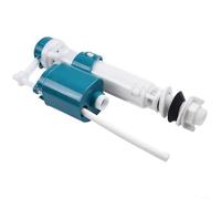 Toilet Fill Valve Bottom Entry Dual Flush Cistern Syphon Valve, Adjustable 21-34cm Height for 20-35cm Tanks, Superior ABS Water-Saving Replacement Part