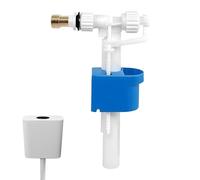 Toilet Fill Valve,Easy Install Anti-Leak Connector Spare Part | Toilet Drain Valve Replacement Kit for Dormitories, Apartments, Rental Houses, Restaurants, Houses, B