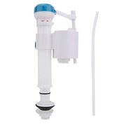 Toilet Fill Valve, Toilet Flush Valves Push Button Fill Valve Toilet Cistern Dual Flush Push Button Valve (Plastic)