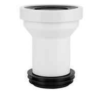 Toilet Flange Adapter | Leak Proof Drain Pipe Connector for Floor/Wall Outlet Pipes | Universal Toilet Installation Adapter with Double Barriers