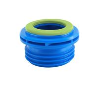 Toilet Flange, Fit 100-110mm Pipe, Toilet Ring Rubber Seal Drain Pipe Sealer, Universal Toilet Flange Outlet Pan Connector Odor Leak Proof Bathroom WC Fitting