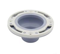 Toilet Flange Repair Kit, Leak Proof Design, Compatible with 3 4 Inch Drain Pipes, Premium Plastic Material, Multiple Color Choices (Gray)